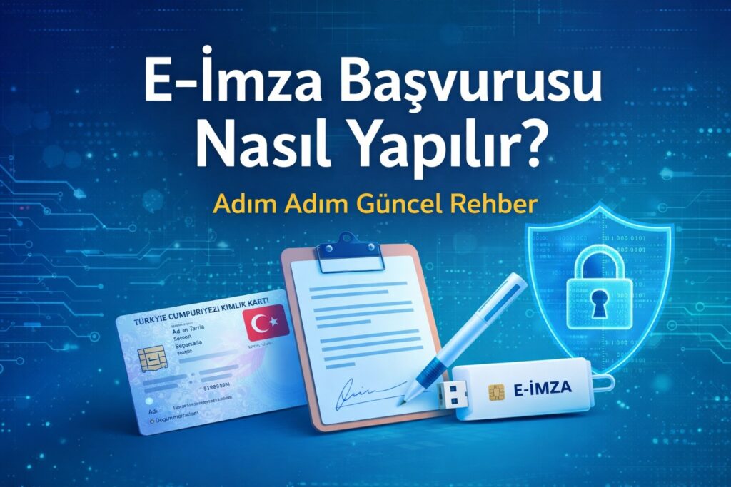 E-İmza Başvurusu Nasıl Yapılır?