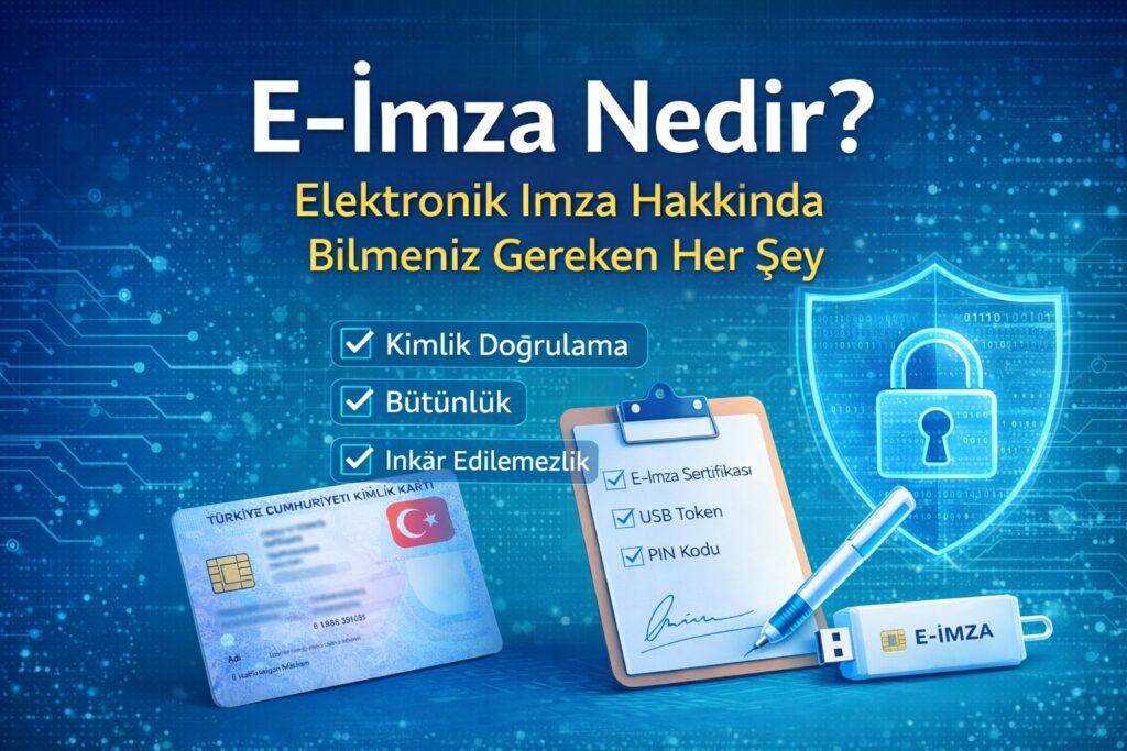 E-İmza Nedir? Elektronik İmza Hakkında Bilmeniz Gereken Her Şey