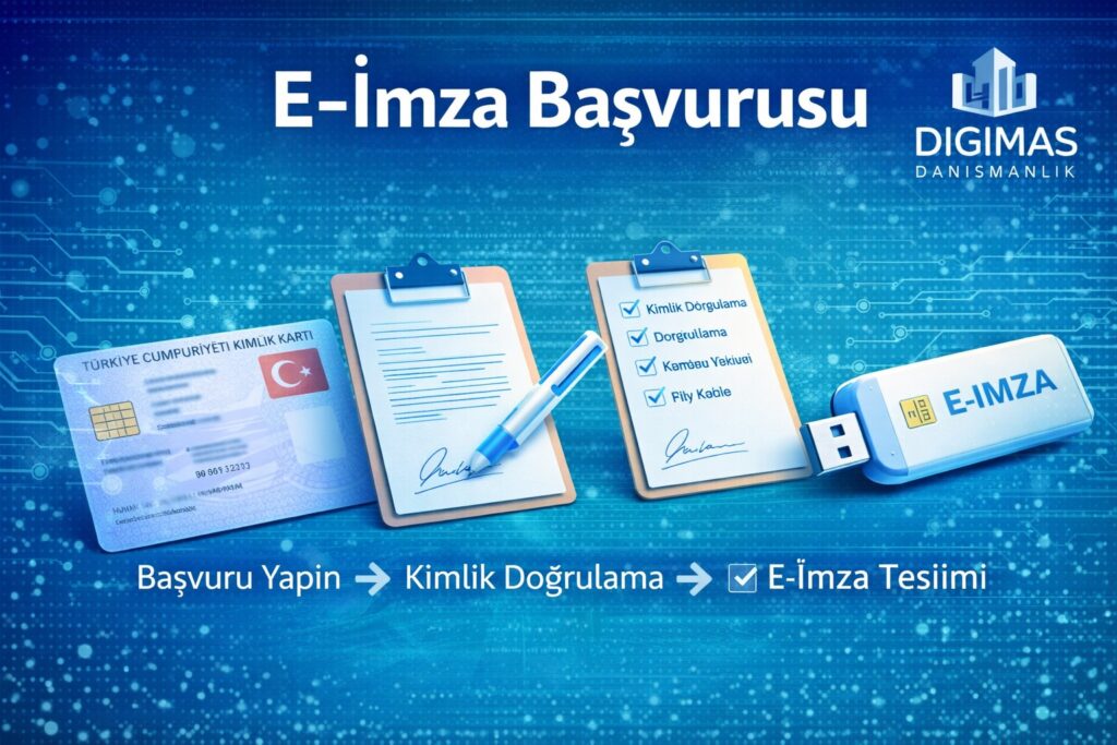 E-İmza Başvurusu | Digimas Danışmanlık ile Hızlı ve Güvenli Çözüm