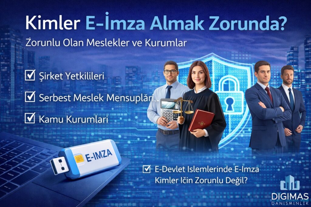 Kimler E-İmza Almak Zorunda? Zorunlu Olan Meslekler ve Kurumlar