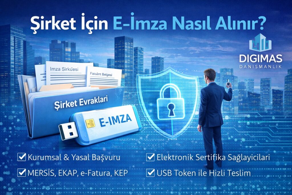 Şirket İçin E-İmza Nasıl Alınır? Kurumsal Başvuru Rehberi